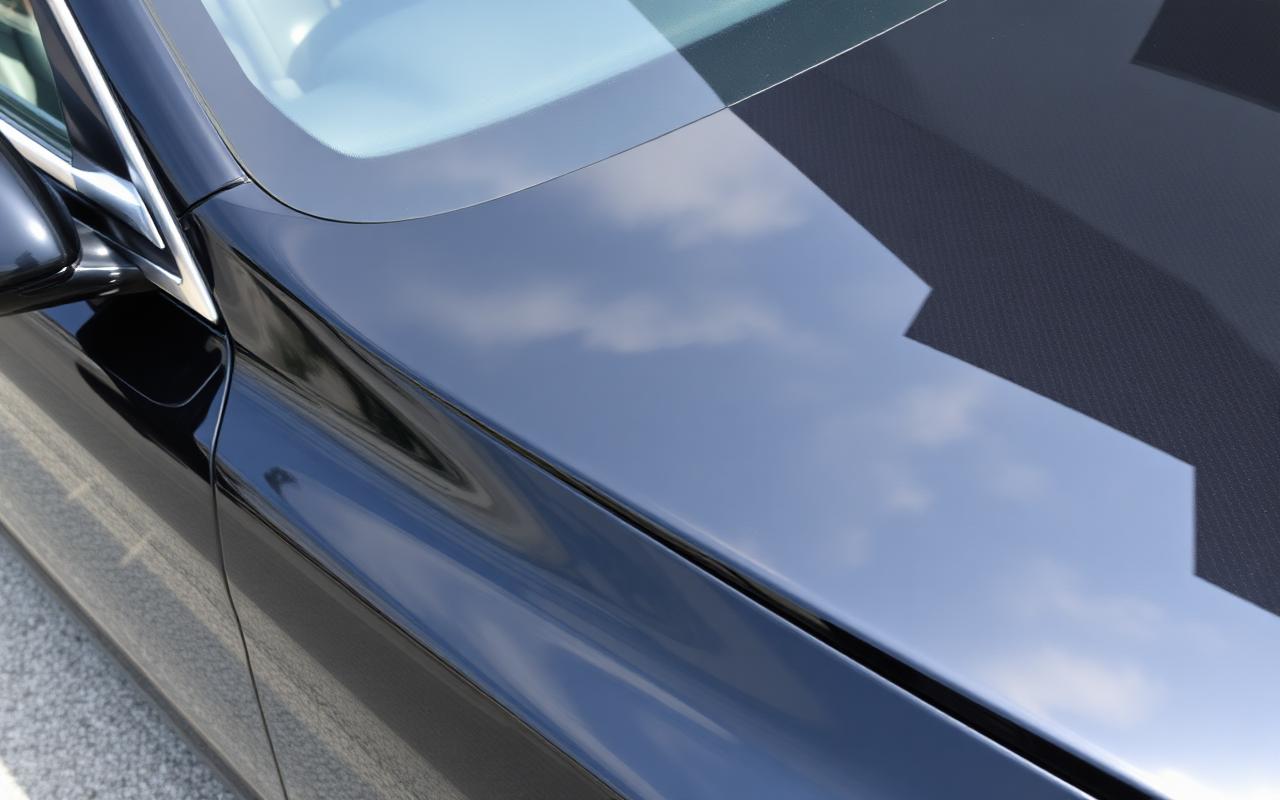 After GlossPoint detailing: glossy, mirror-shine paint